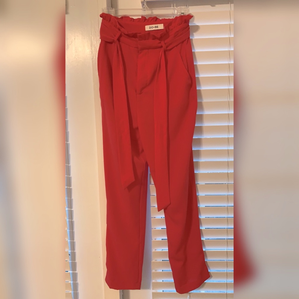 Pink High Waisted Pants